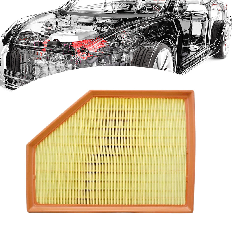 Filtr powietrza silnikowego 30636551 Filtracja wysokiej wydajności dla S60 V70 XC70